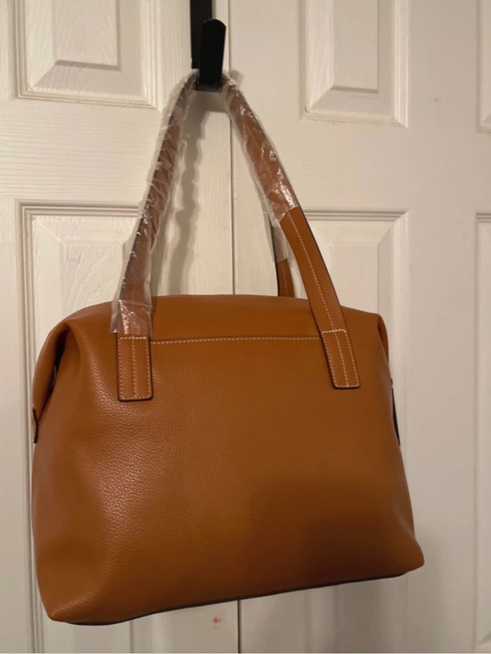Vera Bradley Cognac Tan Satchel Tote